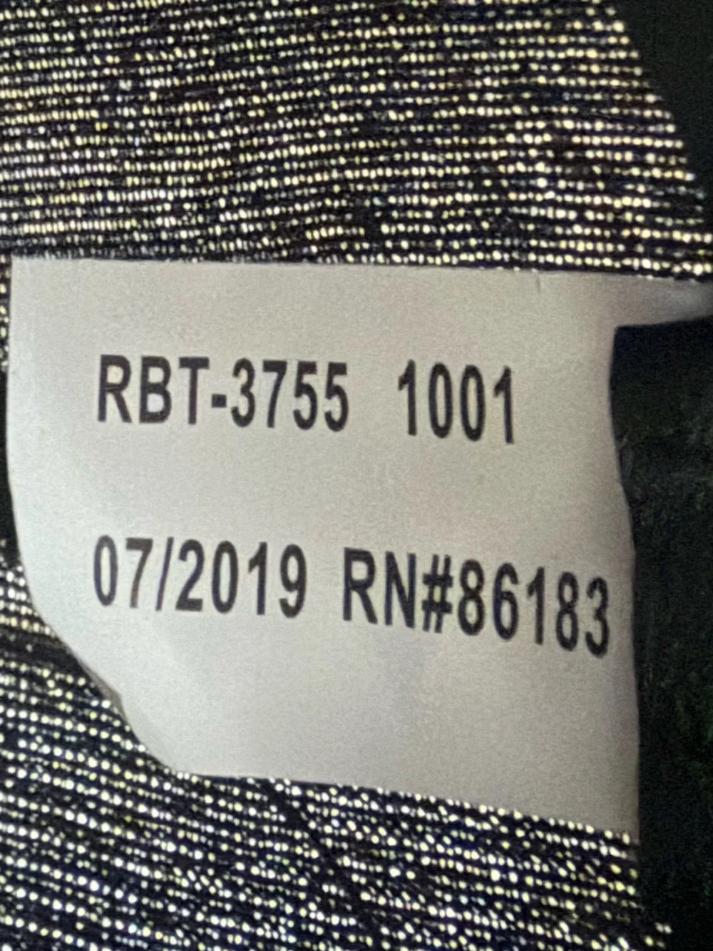 Capelli Black Glitter Rain Boots! Multi-Color Glitter. Size 11.
